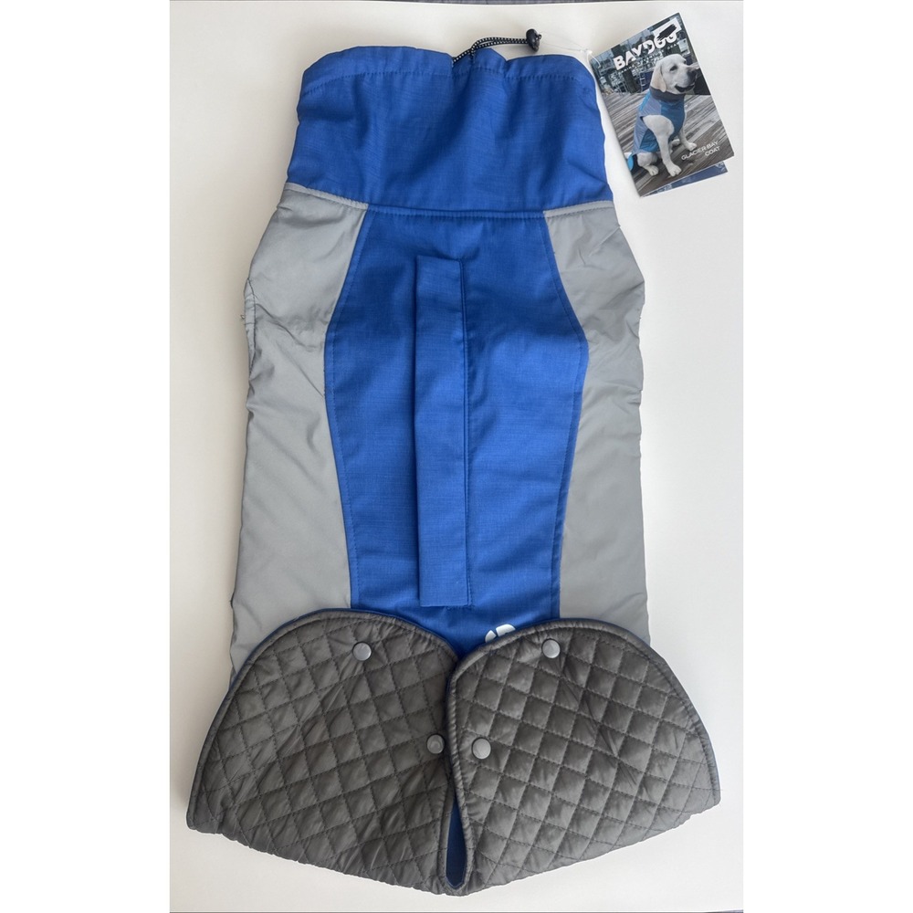 NWT Baydog Glacier Bay Coat Size M Waterproof Outer Shell Quilted & Fleece Lined